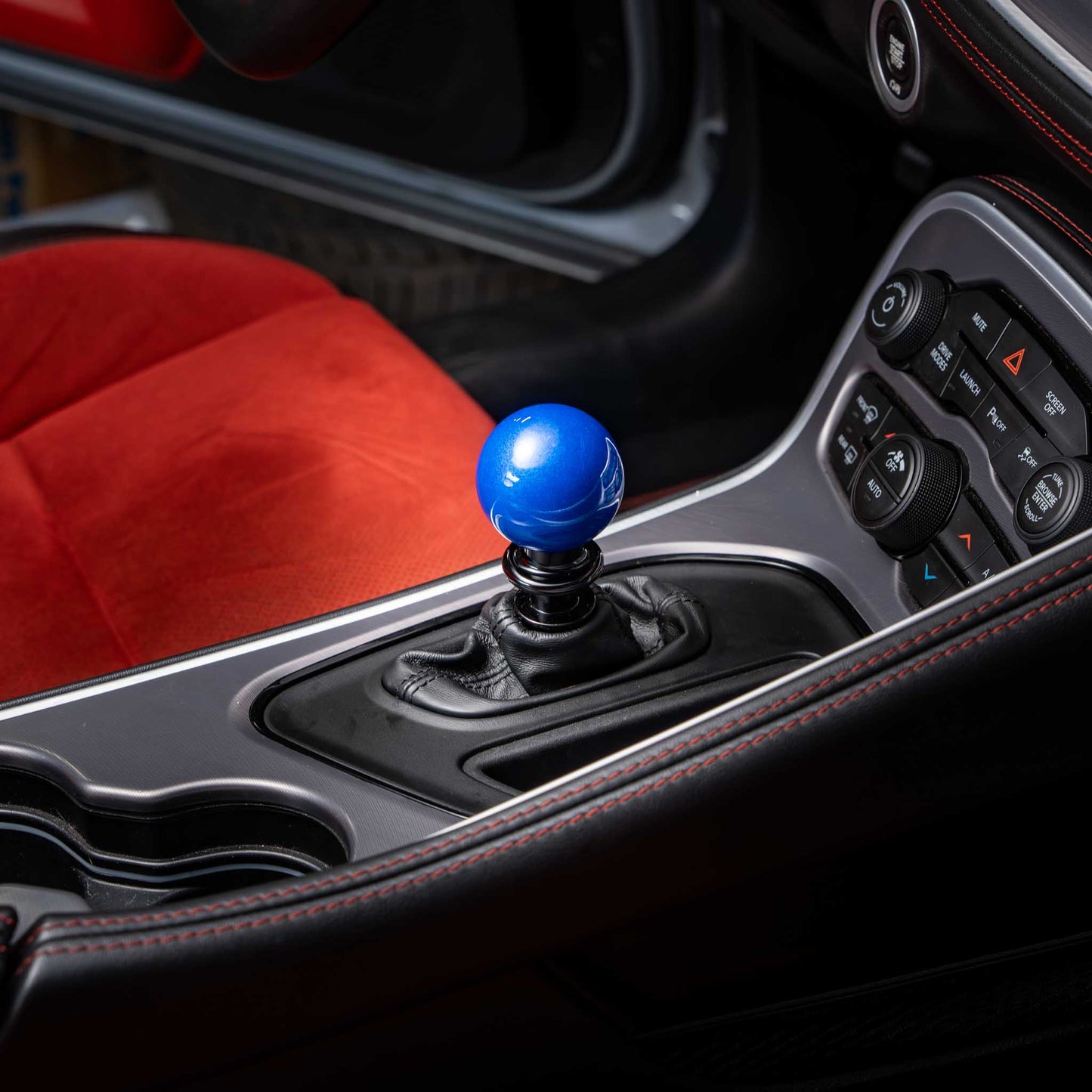 Billetworkz Automatic Shifter - Candy Blue - Fits Dodge Challenger / Charger (2015-2023)