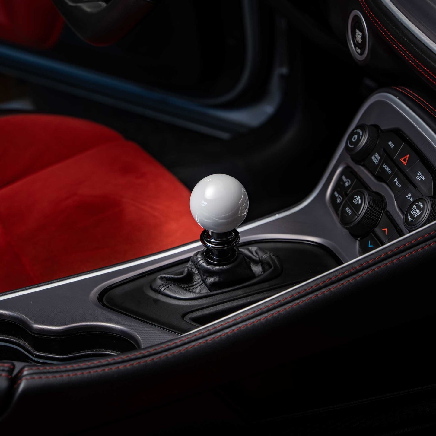 Billetworkz Automatic Shifter - Gloss Grey - Fits Dodge Challenger / Charger (2015-2023)