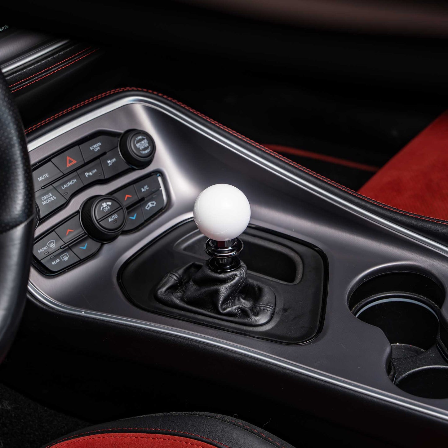 Billetworkz Automatic Shifter - Gloss White - Fits Dodge Challenger / Charger (2015-2023)