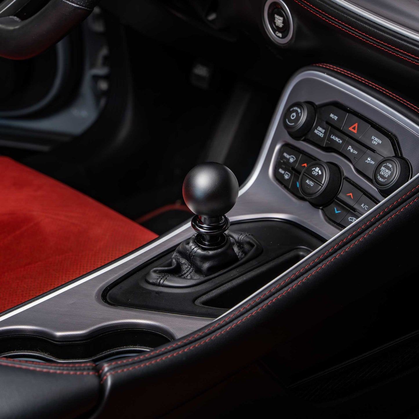 Billetworkz Automatic Shifter - Matte Black - Fits Dodge Challenger / Charger (2015-2023)