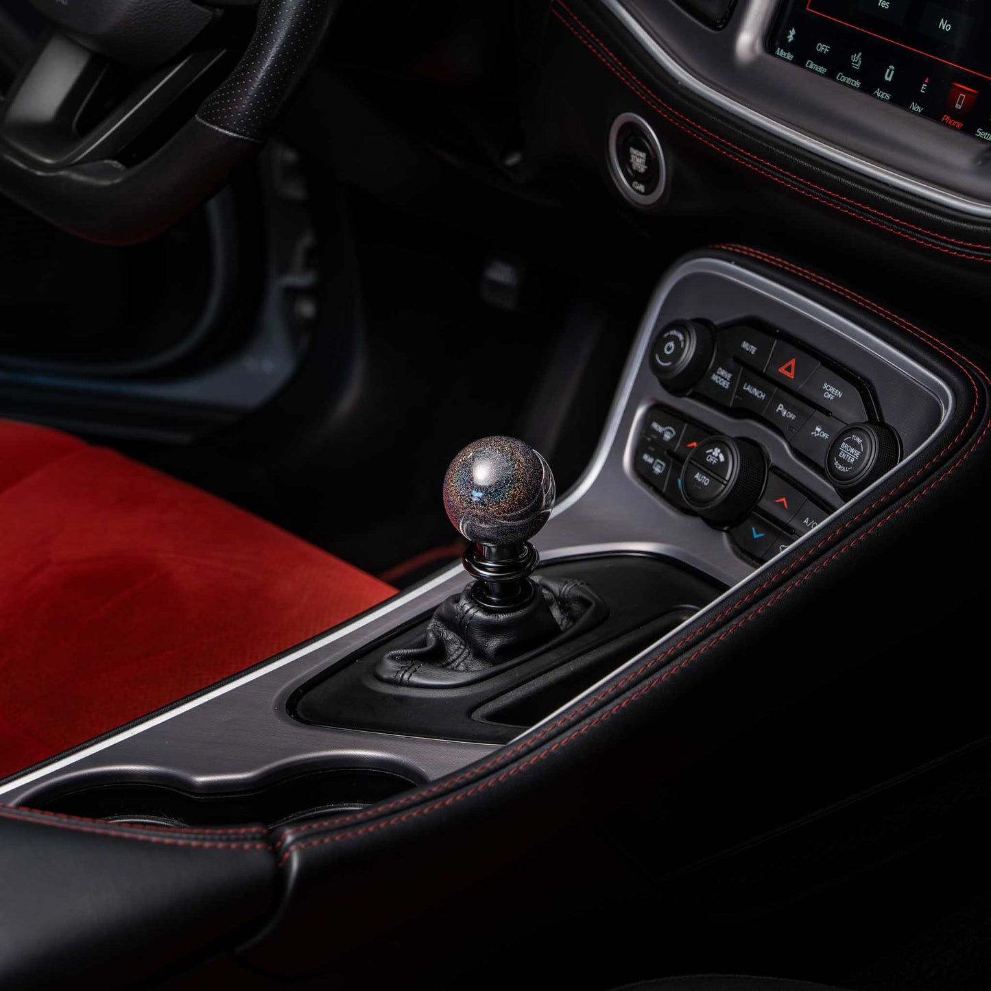 Billetworkz Automatic Shifter - Rainbow Sparkle - Fits Dodge Challenger / Charger (2015-2023)