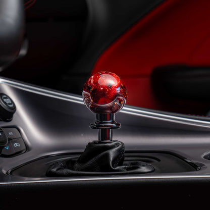 Billetworkz Automatic Shifter - Red Cosmic Space - Fits Dodge Challenger / Charger (2015-2023)