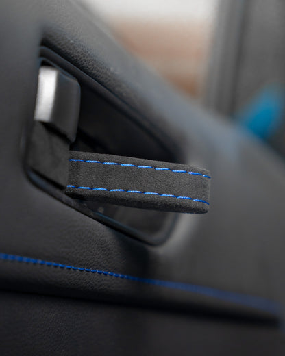 Billetworkz Alcantara Door Pull Strap Kit - Fits Toyota GR Corolla / Corolla Hatch