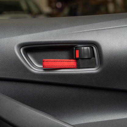 Billetworkz Alcantara Door Pull Strap Kit - Fits Toyota GR Corolla / Corolla Hatch