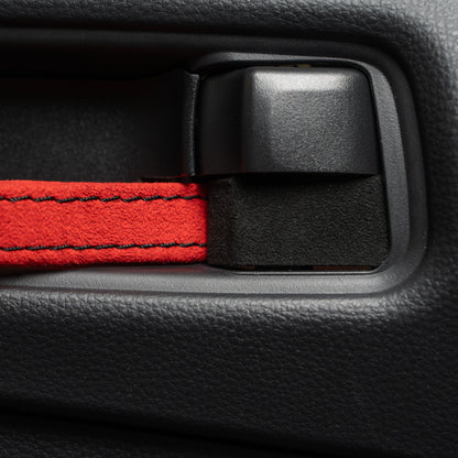 Billetworkz Alcantara Door Pull Strap Kit - Fits Toyota GR Corolla / Corolla Hatch