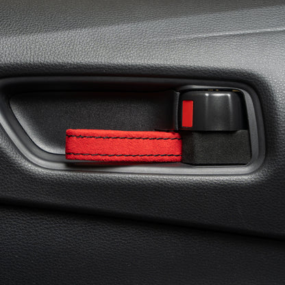 Billetworkz Alcantara Door Pull Strap Kit - Fits Toyota GR Corolla / Corolla Hatch