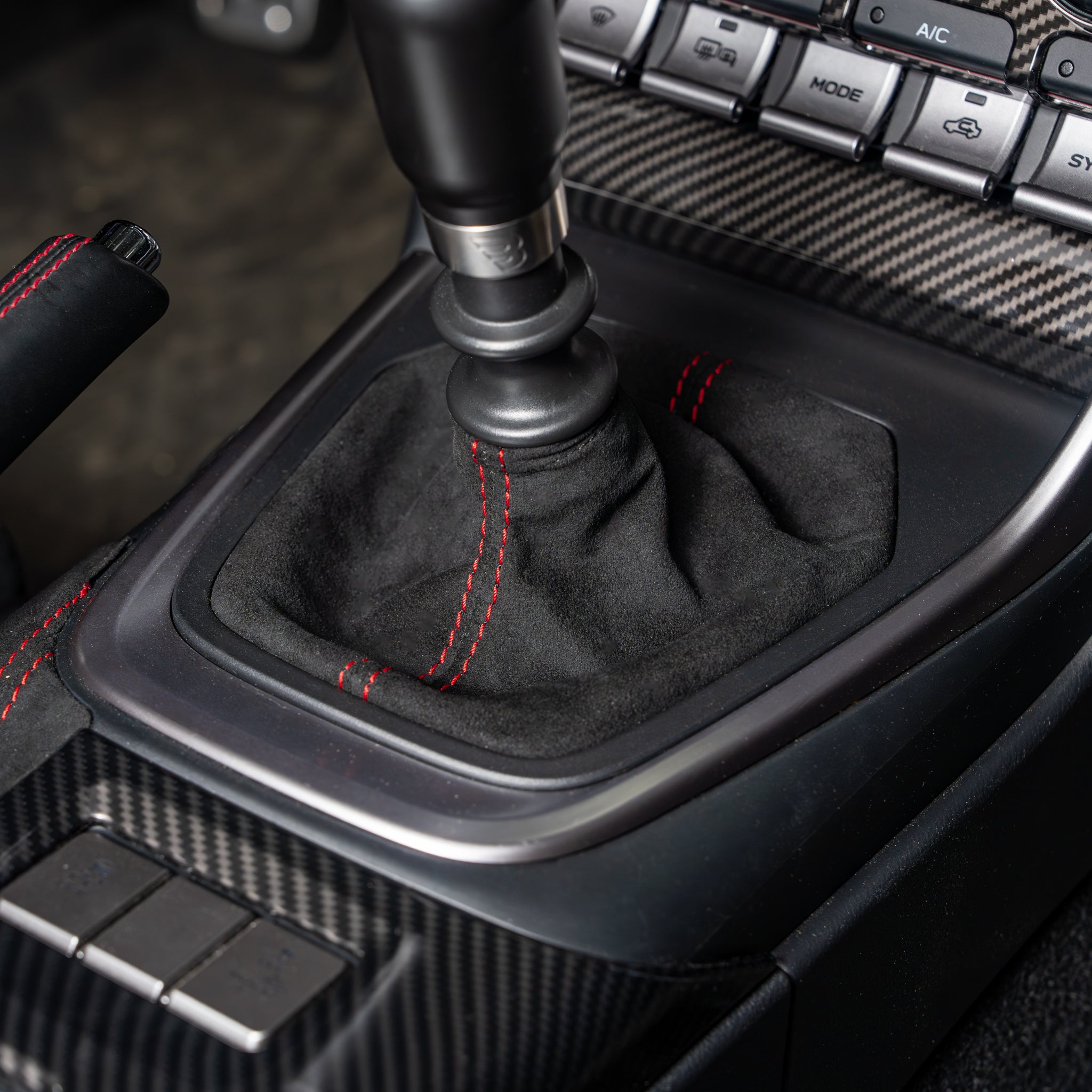 Billetworkz Premium Alcantara Shift Boot – Subaru BRZ/Toyota GR86