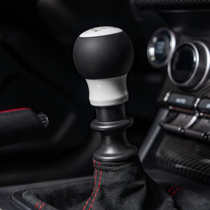 Billetworkz Alcantara Kit (Ultimate): Shift Knob, Shift Boot, E-Brake Boot Kit, and Door Pull Straps - Subaru BRZ/Toyota GR86 2022+ (Automatic)