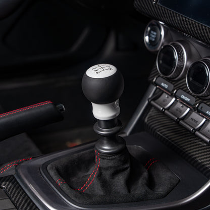 Billetworkz Alcantara Kit (Ultimate): Shift Knob, Shift Boot, E-Brake Boot Kit, and Door Pull Straps (1 Set) - Subaru BRZ/Toyota GR86 2022+ (Manual)