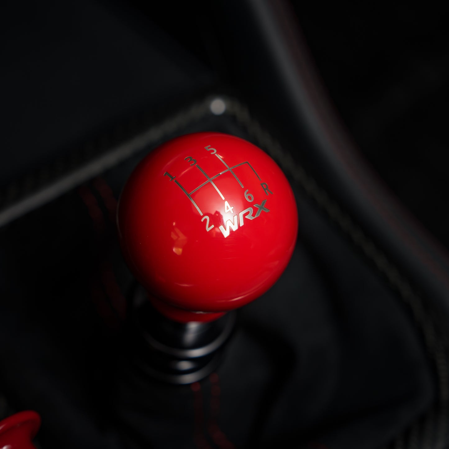 Billetworkz Weighted Shift Knob - 6 Speed WRX Standard Engraving - Subaru WRX 2015-2025