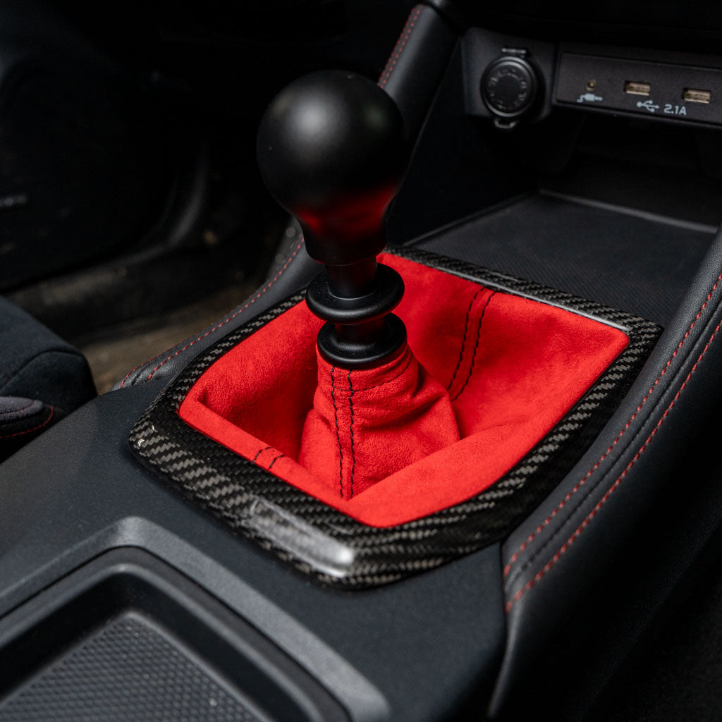 Billetworkz Alcantara Kit (Starter): Shift Boot and E-Brake Boot Kit – Subaru WRX 2008-2014