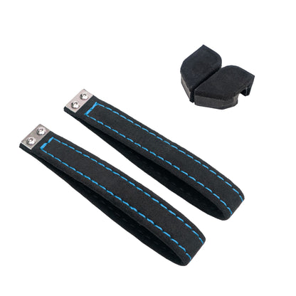 Billetworkz Alcantara Kit (Ultimate): Shift Knob, Shift Boot, E-Brake Boot Kit, and Door Pull Straps (2 Sets) - Subaru WRX 2015-2021