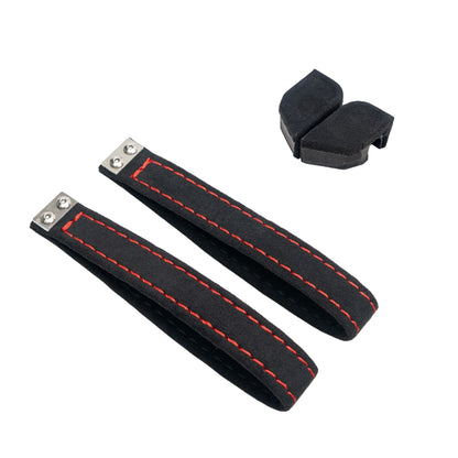 Billetworkz Alcantara Kit (Ultimate): Shift Knob, Shift Boot, E-Brake Boot Kit, and Door Pull Straps (2 Sets) - Subaru WRX 2015-2021