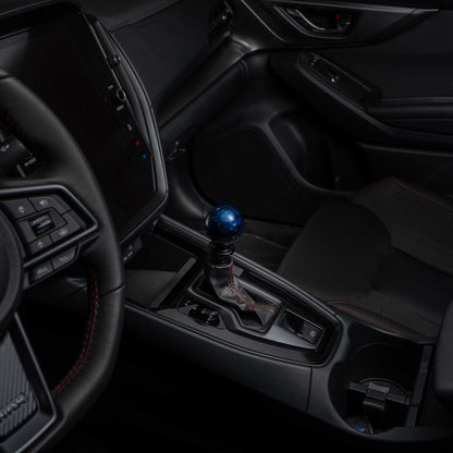 Billetworkz Automatic Shifter - Blue Cosmic Space - Fits Subaru CVT: WRX (2022+), Crosstrek (2024+), Forester (2025+), Impreza (2024+), Legacy/Outback (2015+)