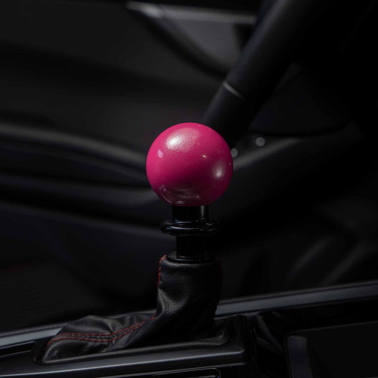 Billetworkz Automatic Shifter - Candy Pink - Fits Subaru CVT: WRX (15–21), Crosstrek (13–23), Forester (14–18), Impreza (12–23), Legacy/Outback (10–14)
