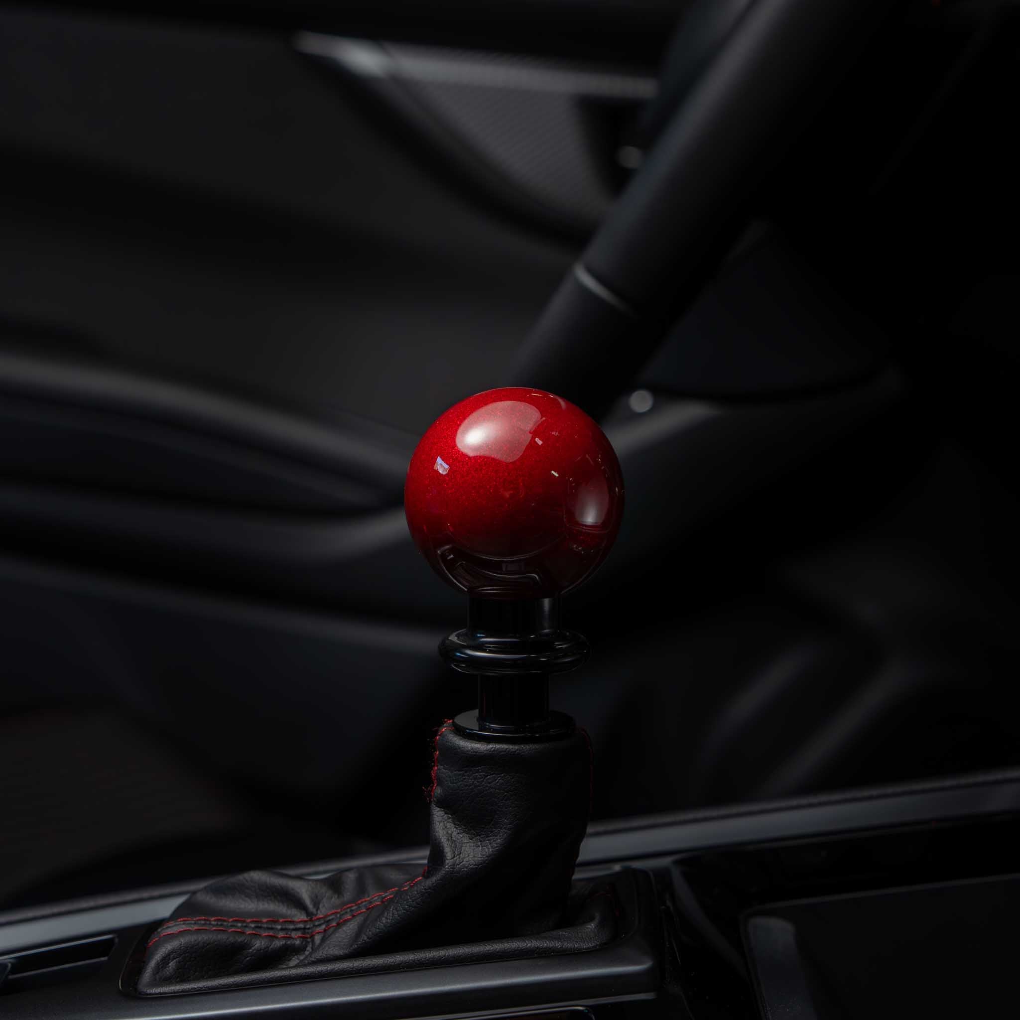 Billetworkz Automatic Shifter - Candy Red - Fits Subaru CVT: WRX