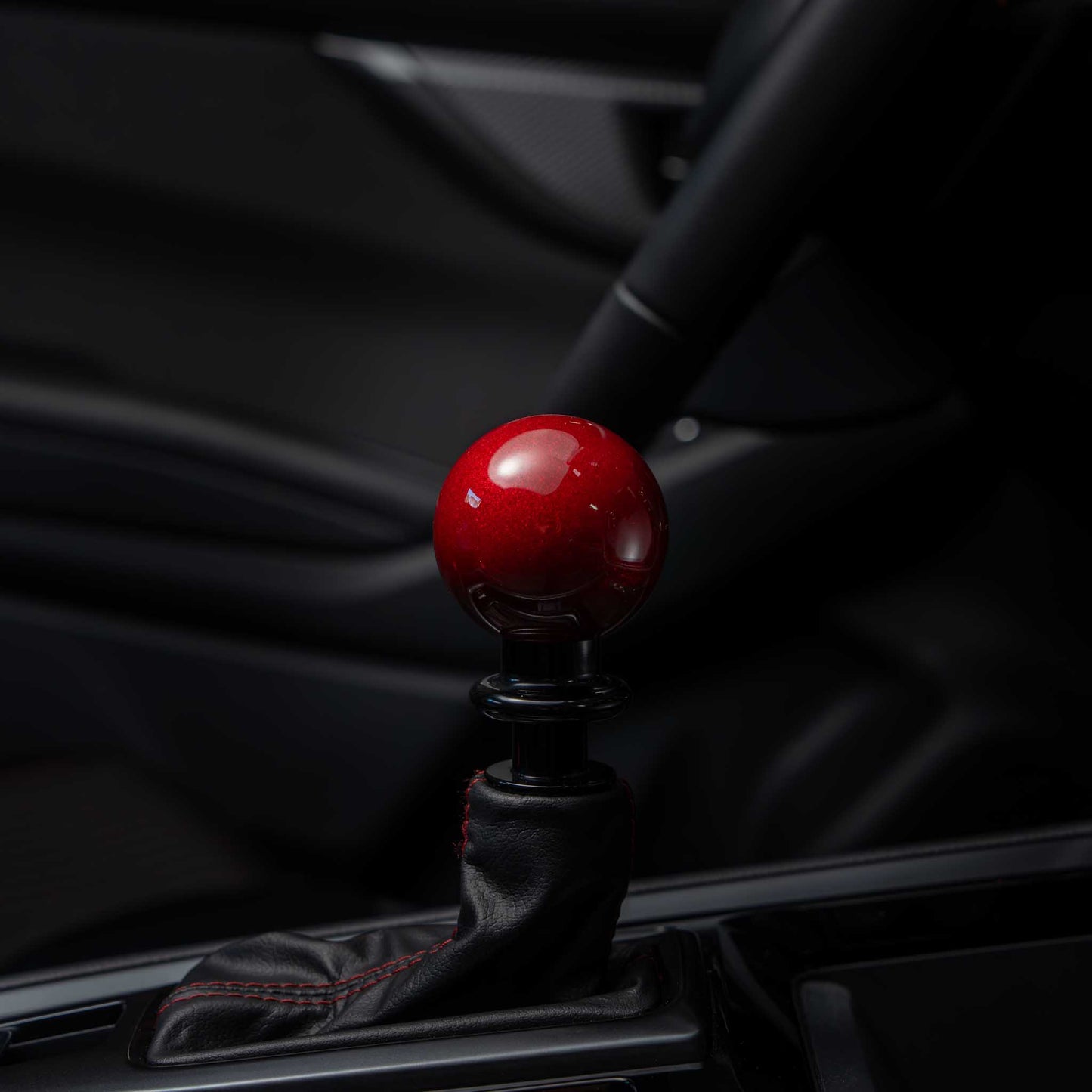 Billetworkz Automatic Shifter - Candy Red - Fits Subaru CVT: WRX (15–21), Crosstrek (13–23), Forester (14–18), Impreza (12–23), Legacy/Outback (10–14)