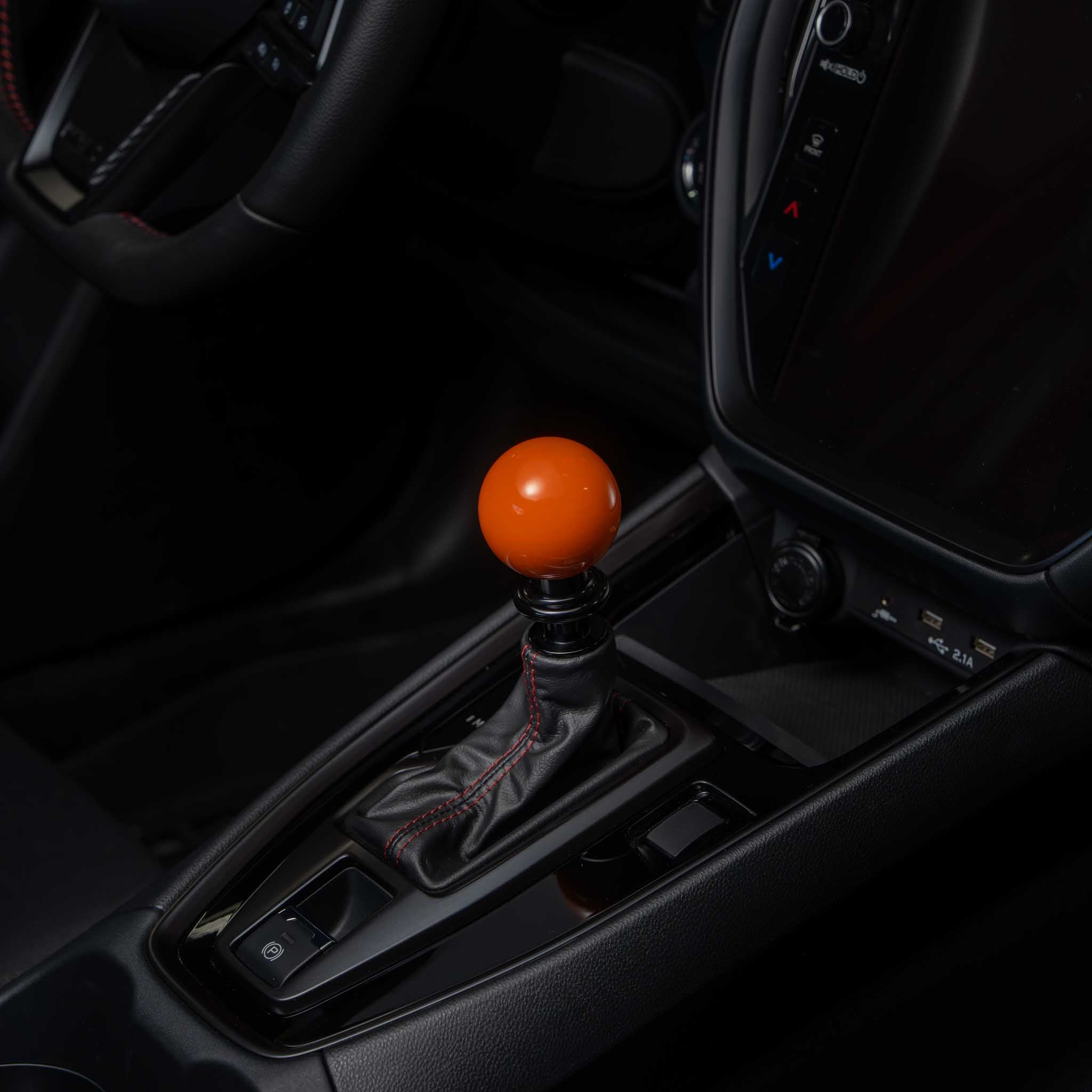 Billetworkz Automatic Shifter - Gloss Orange - Fits Subaru CVT
