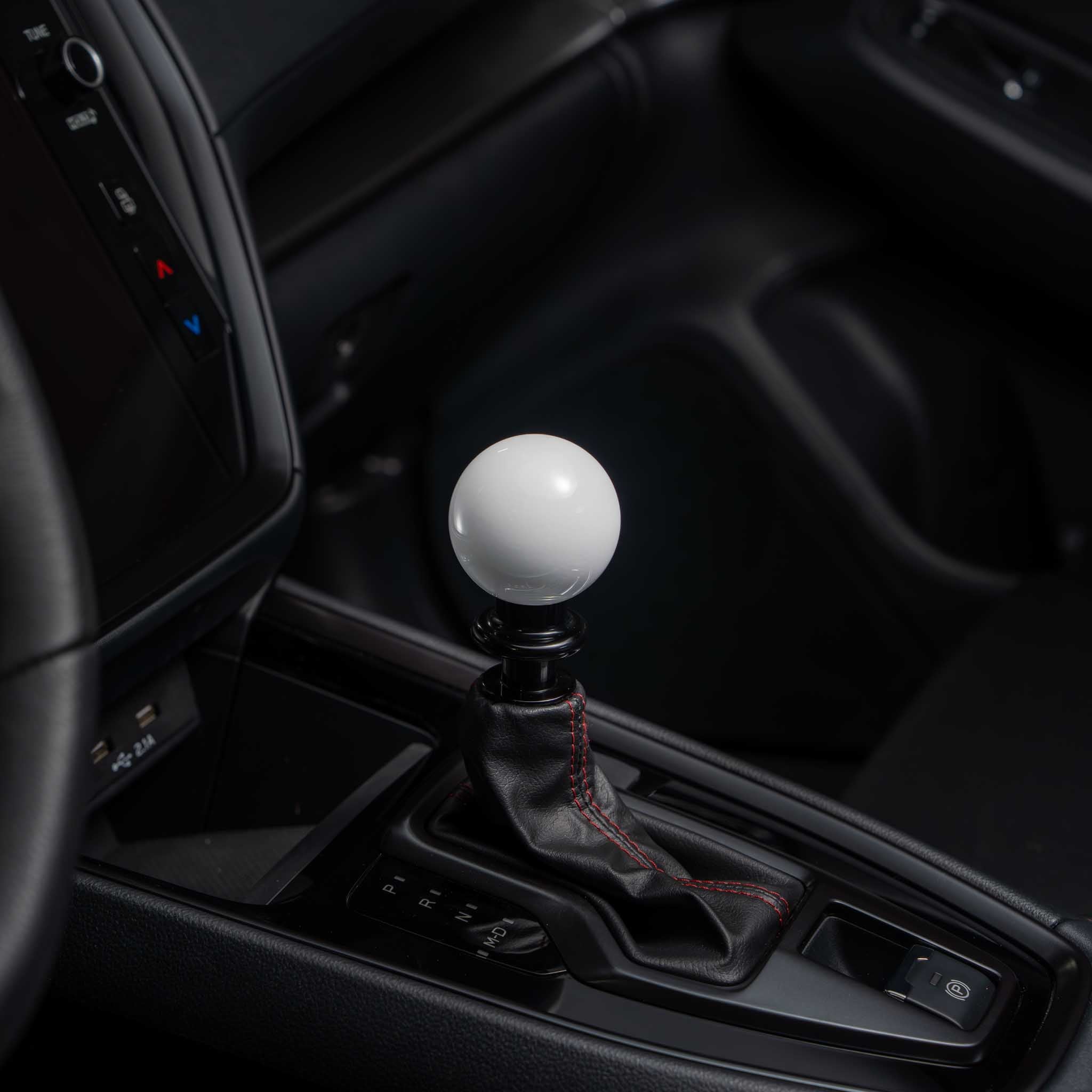 Billetworkz Automatic Shifter - Gloss White - Fits Subaru CVT: WRX