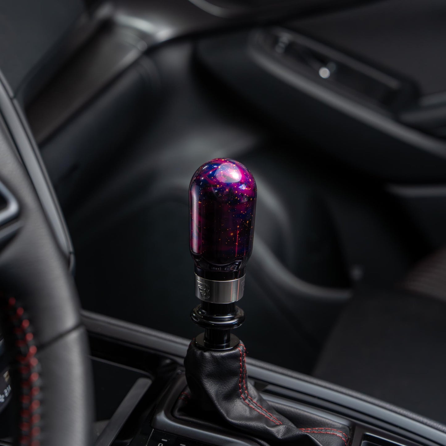 Billetworkz "Hybrid" Shift Knob - Fits Subaru CVT: WRX (15–21), Crosstrek (13–23), Forester (14–18), Impreza (12–23), Legacy/Outback (10–14)
