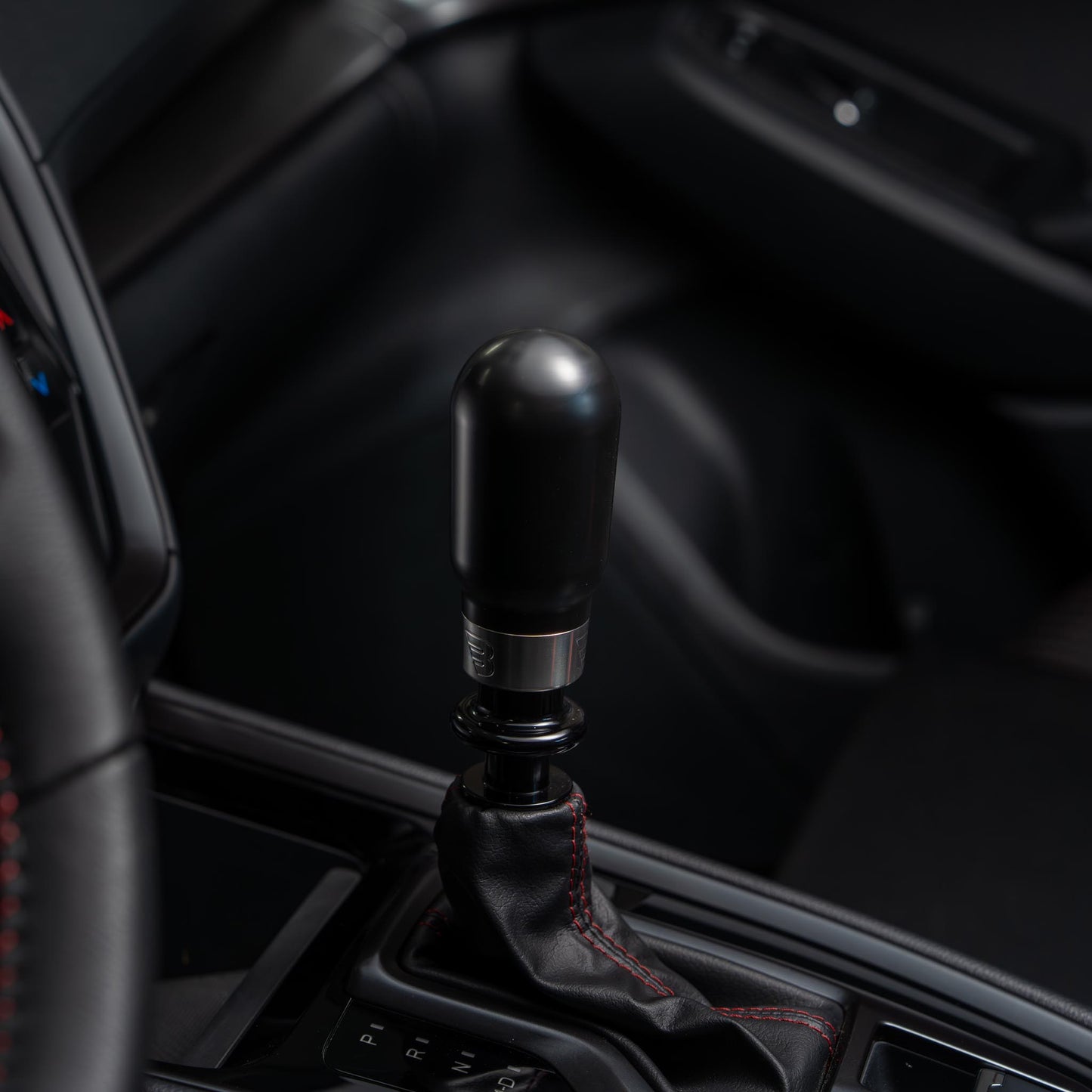 Billetworkz "Hybrid" Shift Knob - Fits Subaru CVT: WRX (15–21), Crosstrek (13–23), Forester (14–18), Impreza (12–23), Legacy/Outback (10–14)