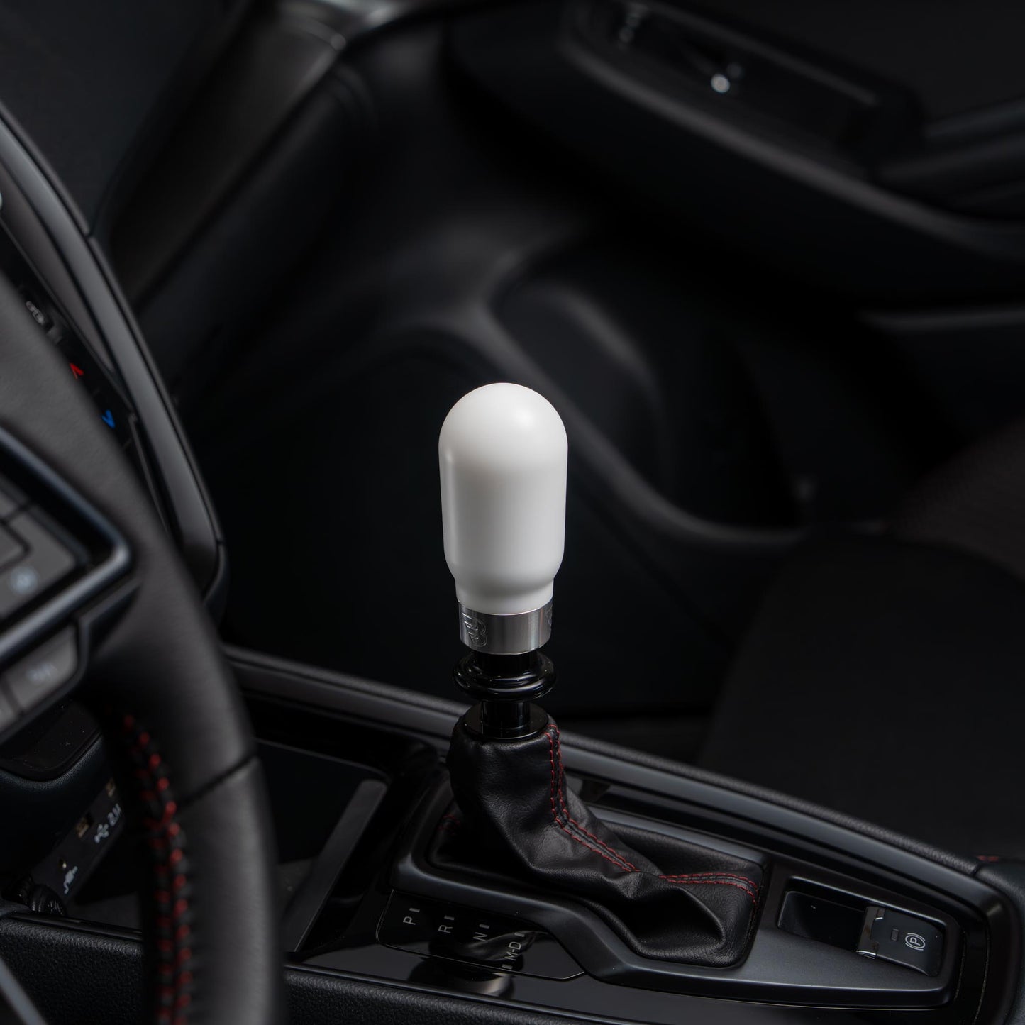 Billetworkz "Hybrid" Shift Knob - Fits Subaru CVT: WRX (15–21), Crosstrek (13–23), Forester (14–18), Impreza (12–23), Legacy/Outback (10–14)