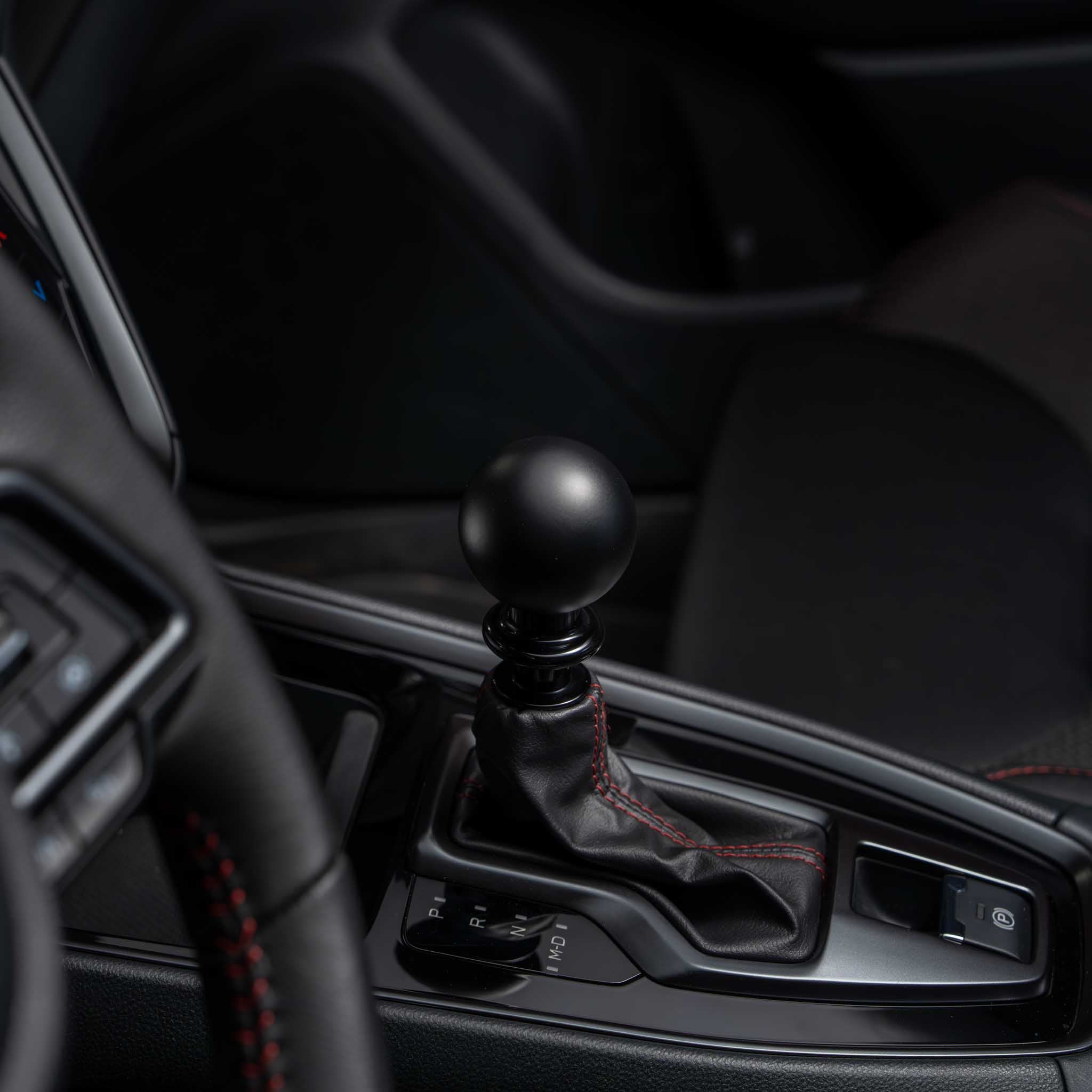 Billetworkz Automatic Shifter - Matte Black - Fits Subaru CVT: WRX