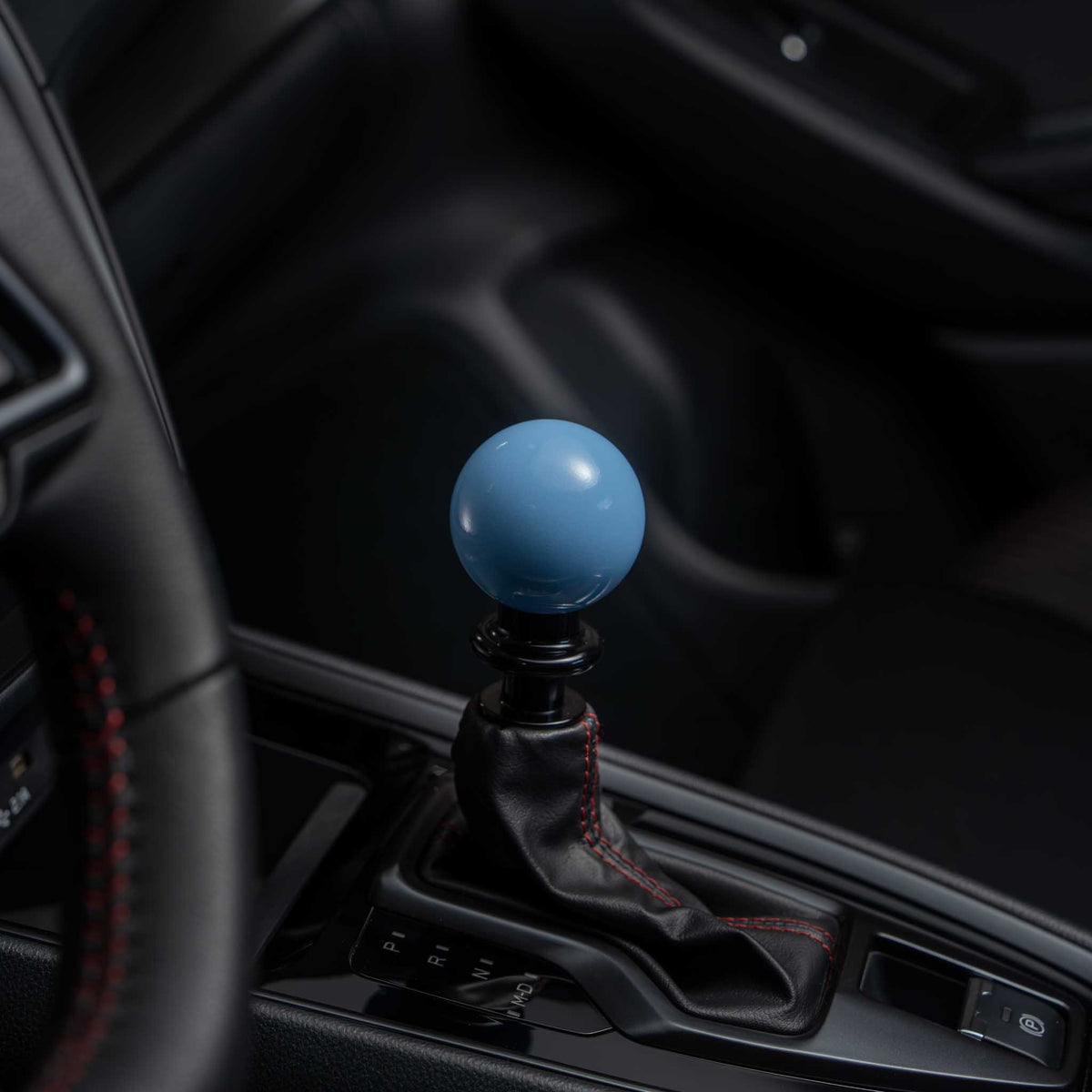 Billetworkz Automatic Shifter - Performance Blue - Fits Subaru CVT: WRX (15–21), Crosstrek (13–23), Forester (14–18), Impreza (12–23), Legacy/Outback (10–14)