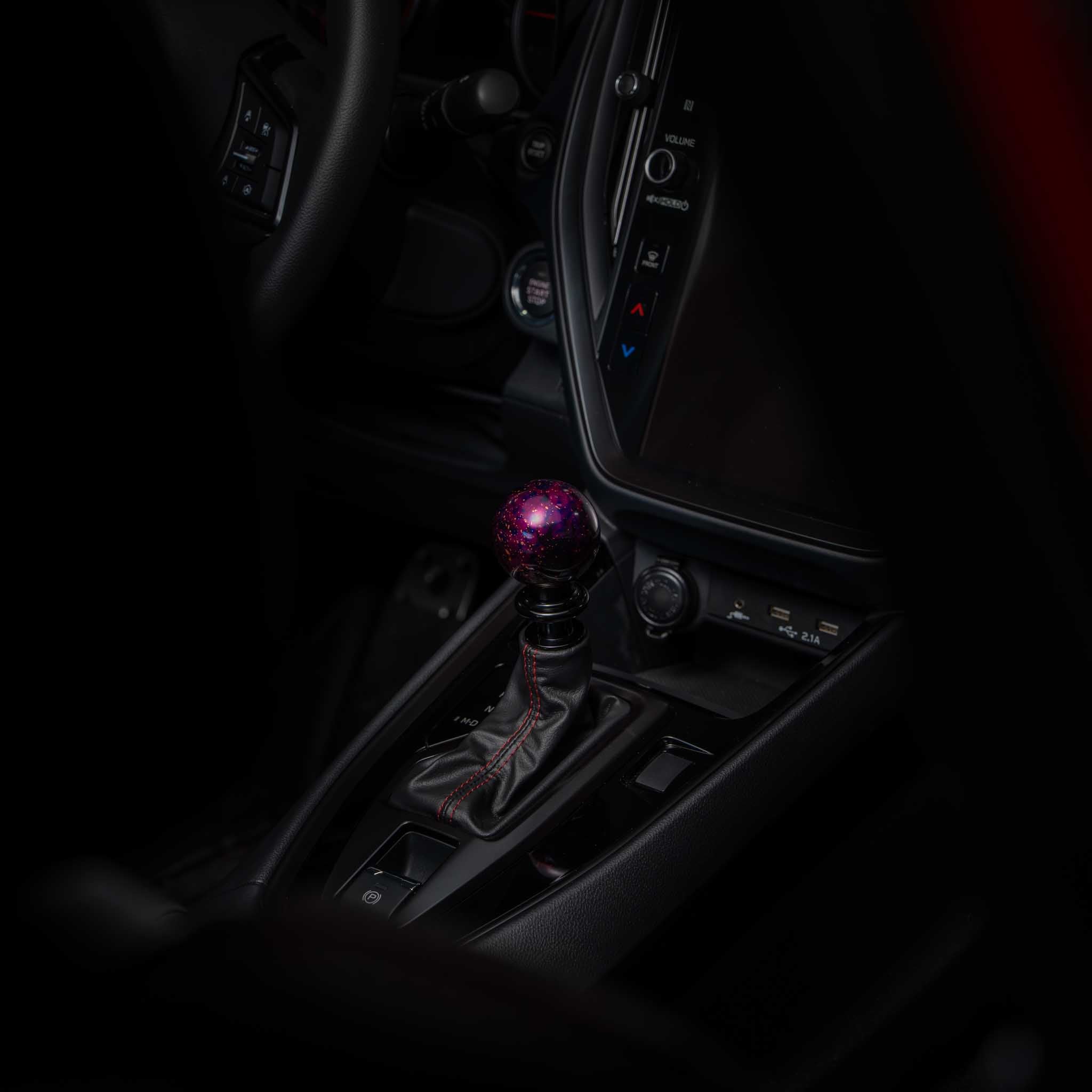 Billetworkz Automatic Shifter - Purple Cosmic Space - Fits Subaru