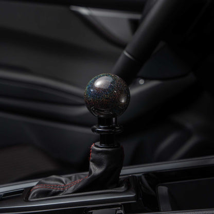Billetworkz Automatic Shifter - Rainbow Sparkle - Fits Subaru CVT: WRX (15–21), Crosstrek (13–23), Forester (14–18), Impreza (12–23), Legacy/Outback (10–14)