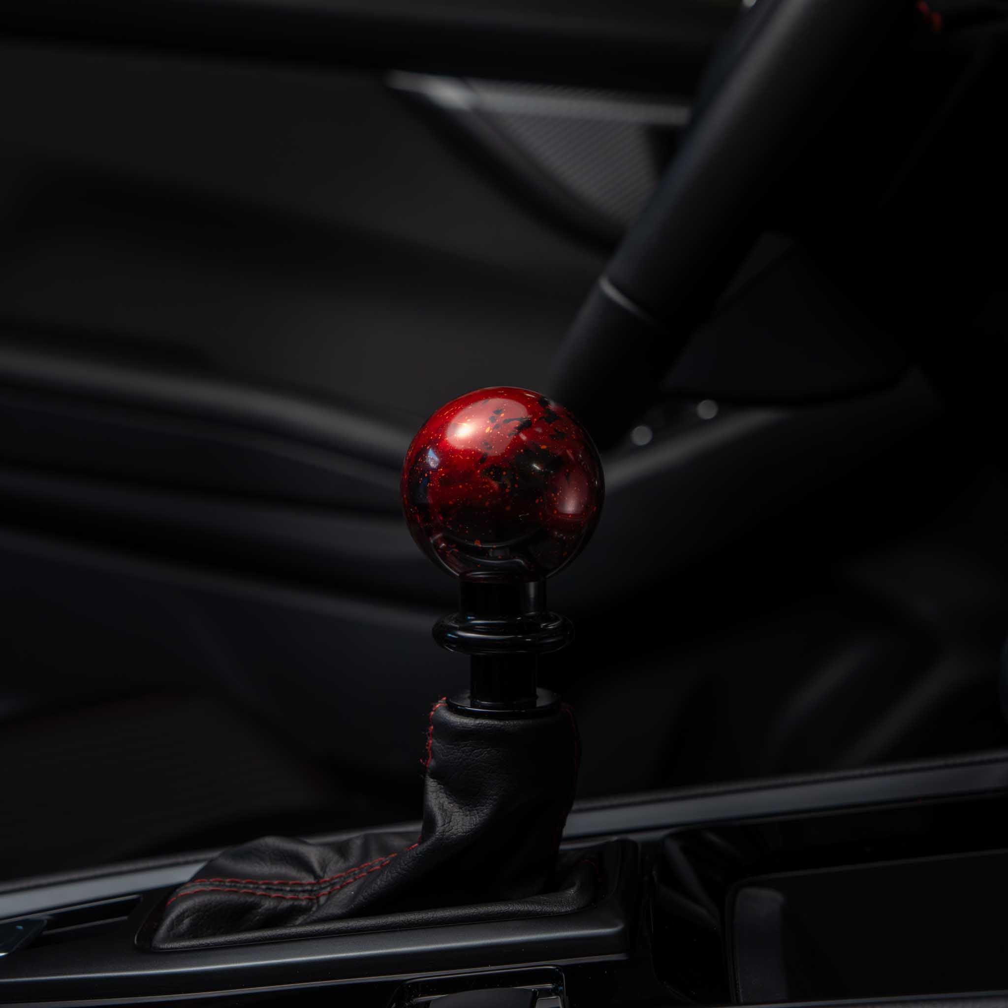 Billetworkz Automatic Shifter - Red Cosmic Space - Fits Subaru CVT