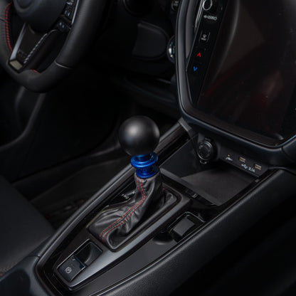 Billetworkz Automatic Shifter - Matte Black - Fits Subaru CVT: WRX (2022+), Crosstrek (2024+), Forester (2025+), Impreza (2024+), Legacy/Outback (2015+)