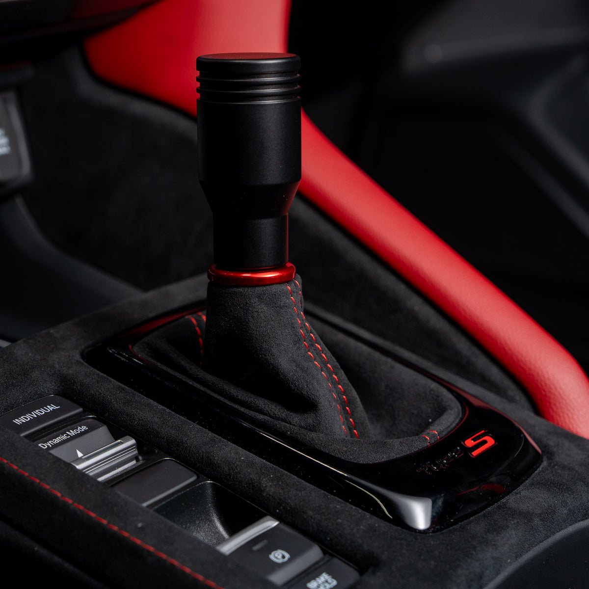 Billetworkz Premium Alcantara Shift Boot – Acura Integra 2023+ (Manual)
