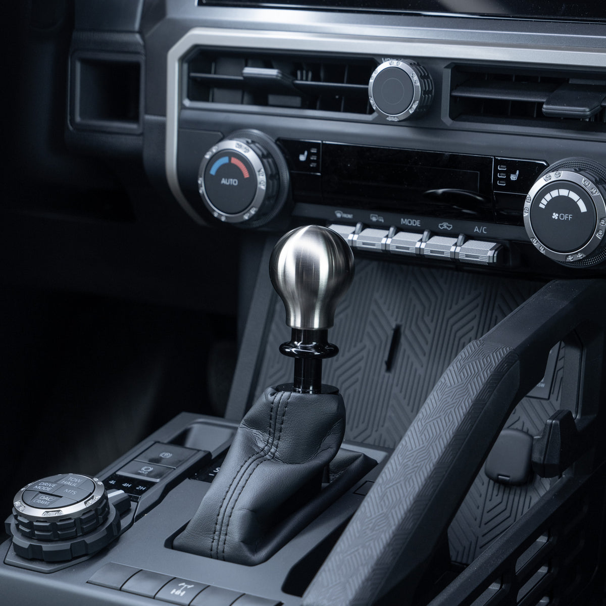 Billetworkz Titanium Brushed Automatic Shifter - Toyota Tacoma 2024+