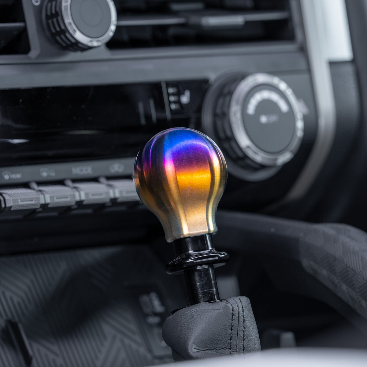 Billetworkz Titanium Torched Automatic Shifter - Fits Toyota Tacoma 2024+