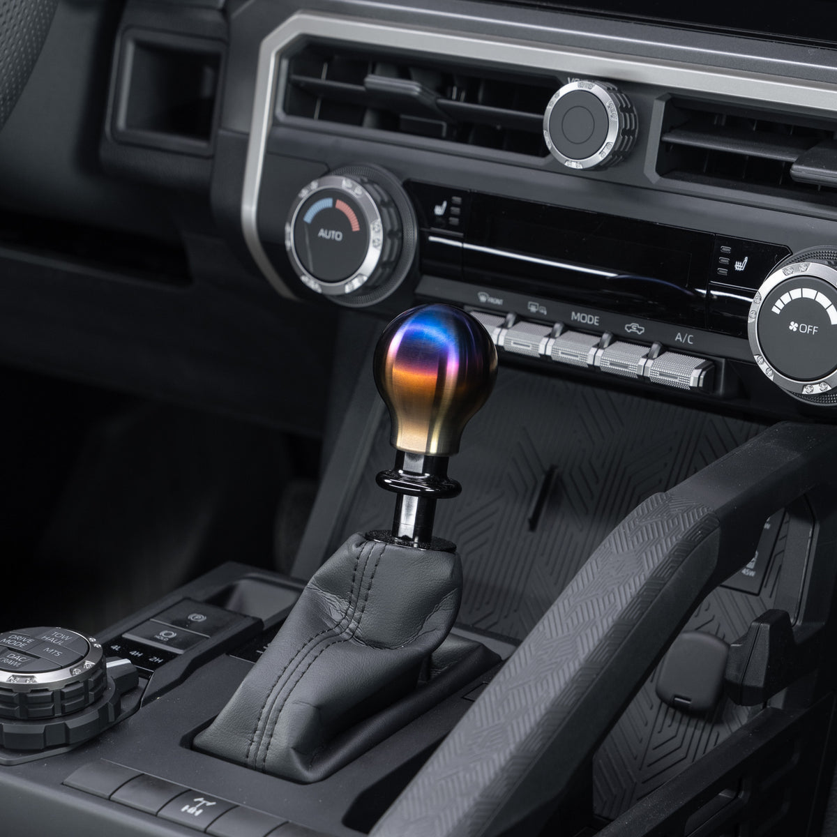 Billetworkz Titanium Torched Automatic Shifter - Fits Toyota Tacoma 2024+