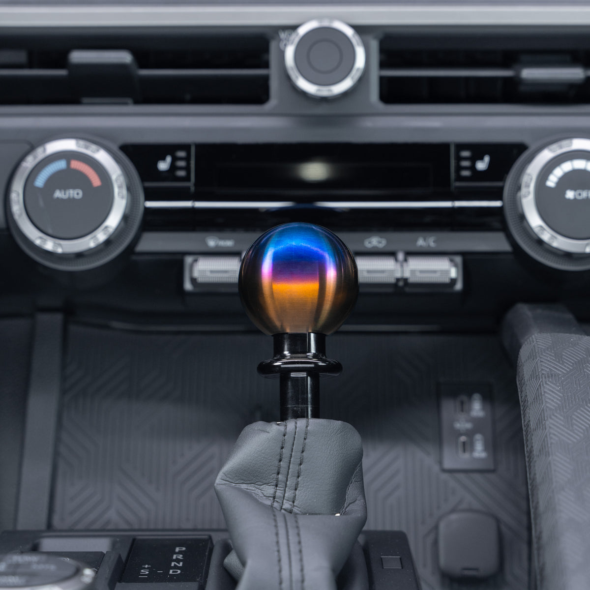 Billetworkz Titanium Torched Automatic Shifter - Fits Toyota Tacoma 2024+