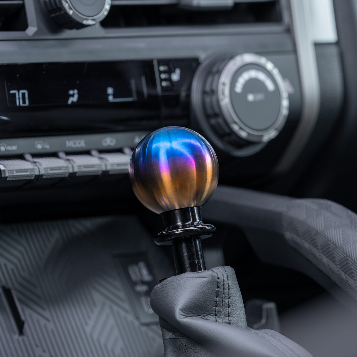 Billetworkz Titanium Torched Automatic Shifter - Fits Toyota Tacoma 2024+