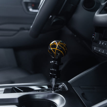 Billetworkz Automatic Shifter - Black w/ Gold Splash - WRX (2022+), Crosstrek (2024+), Forester (2025+), Impreza (2024+), Legacy/Outback (2015+)