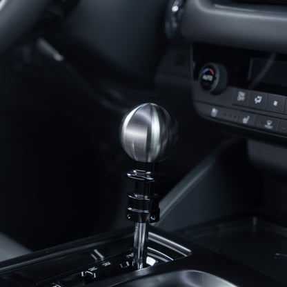 Billetworkz Titanium Brushed Automatic Shifter - Subaru CVT: WRX (2022+), Crosstrek (2024+), Forester (2025+), Impreza (2024+), Legacy/Outback (2015+)