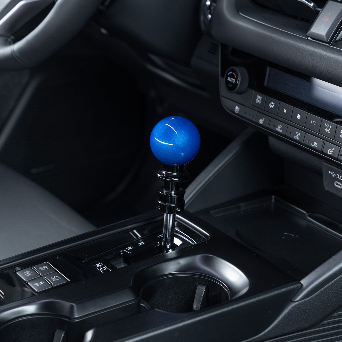 Billetworkz Automatic Shifter - Candy Blue - Fits Subaru CVT: WRX (2022+), Crosstrek (2024+), Forester (2025+), Impreza (2024+), Legacy/Outback (2015+)