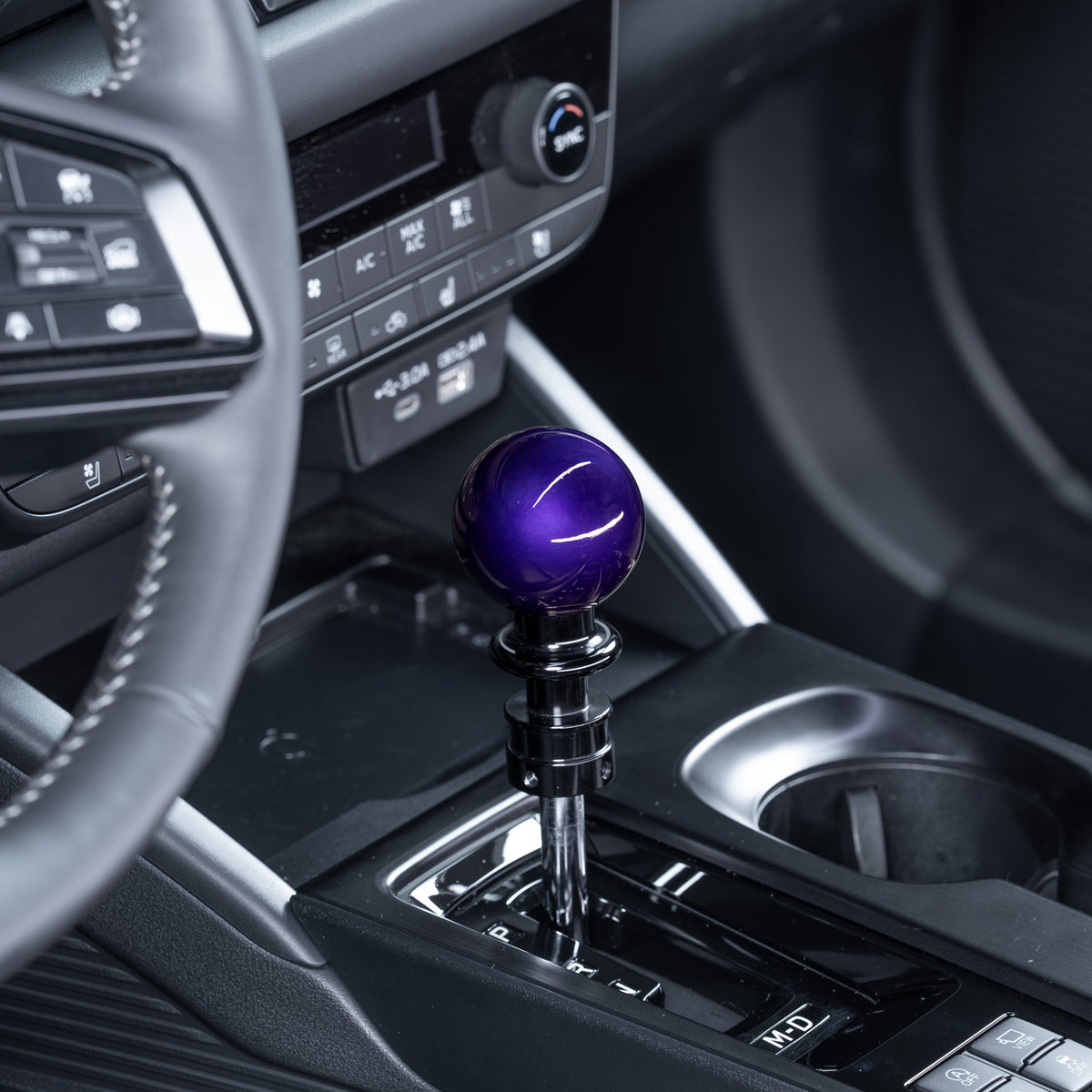 Billetworkz Automatic Shifter - Candy Purple - Fits Subaru CVT: WRX (2022+), Crosstrek (2024+), Forester (2025+), Impreza (2024+), Legacy/Outback (2015+)