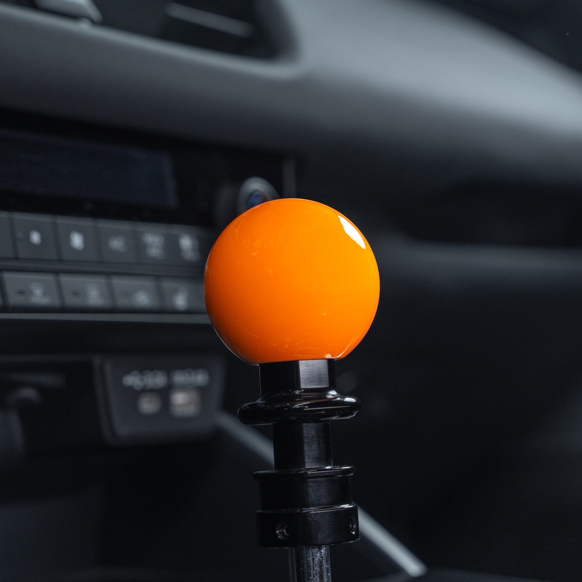 Billetworkz Automatic Shifter - Gloss Orange - Fits Subaru CVT: WRX (2022+), Crosstrek (2024+), Forester (2025+), Impreza (2024+), Legacy/Outback (2015+)