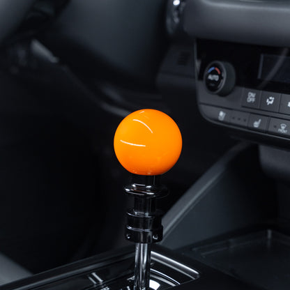 Billetworkz Automatic Shifter - Gloss Orange - Fits Subaru CVT: WRX (2022+), Crosstrek (2024+), Forester (2025+), Impreza (2024+), Legacy/Outback (2015+)