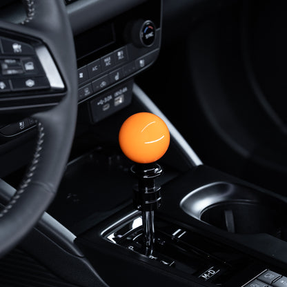 Billetworkz Automatic Shifter - Gloss Orange - Fits Subaru CVT: WRX (2022+), Crosstrek (2024+), Forester (2025+), Impreza (2024+), Legacy/Outback (2015+)