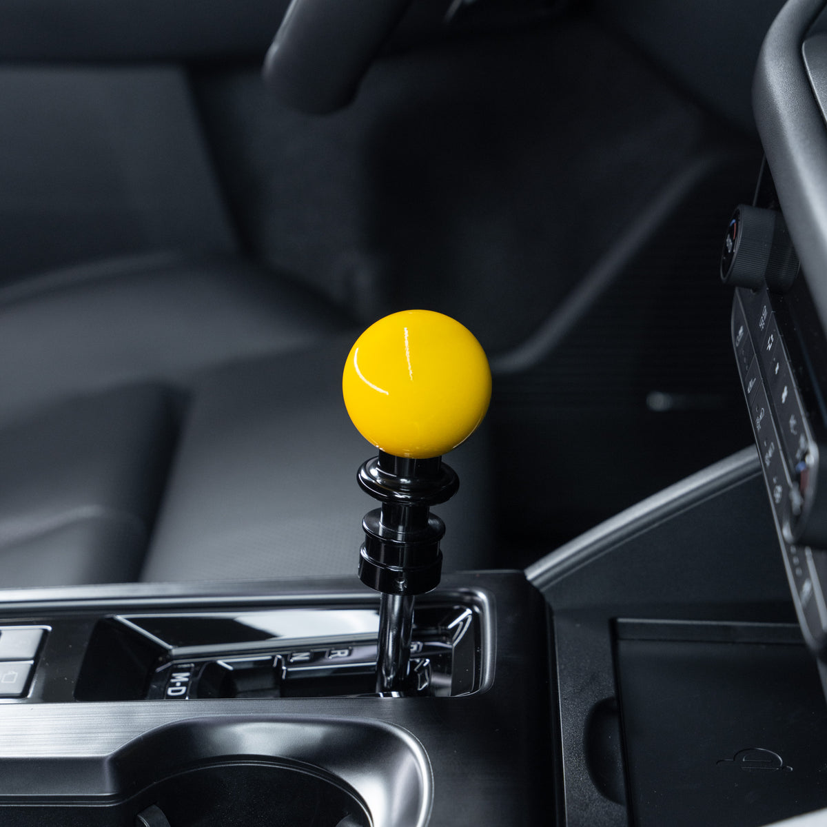 Billetworkz Automatic Shifter - Gloss Yellow - Fits Subaru CVT: WRX (2022+), Crosstrek (2024+), Forester (2025+), Impreza (2024+), Legacy/Outback (2015+)