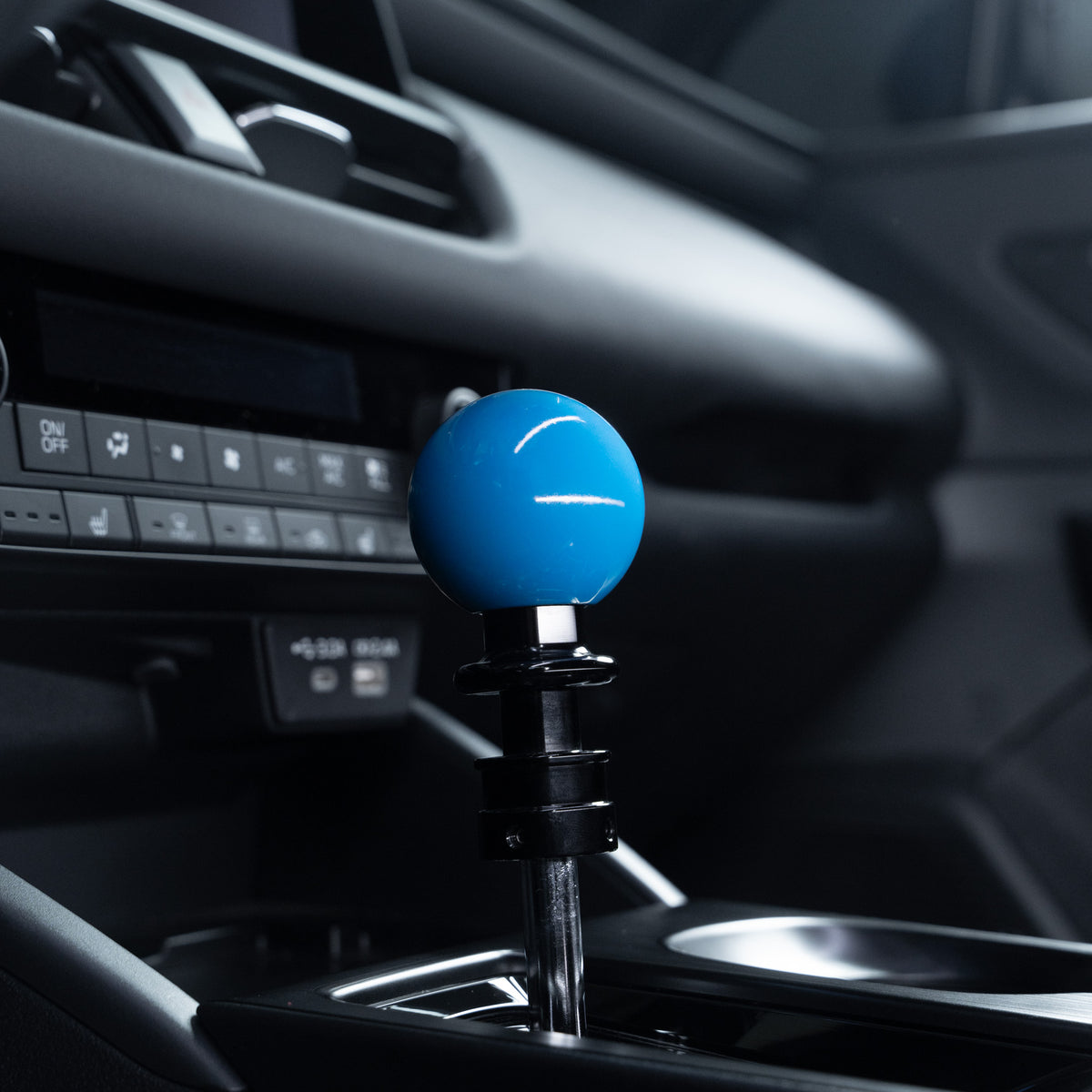 Billetworkz Automatic Shifter - Hyper Blue - Fits Subaru CVT: WRX (2022+), Crosstrek (2024+), Forester (2025+), Impreza (2024+), Legacy/Outback (2015+)