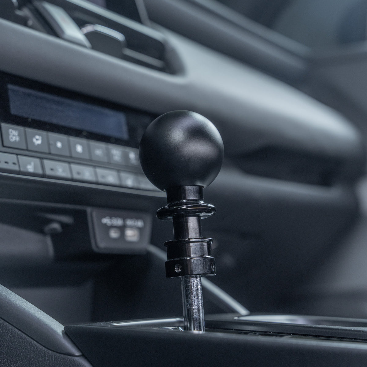 Billetworkz Automatic Shifter - Matte Black - Fits Subaru CVT: WRX (2022+), Crosstrek (2024+), Forester (2025+), Impreza (2024+), Legacy/Outback (2015+)