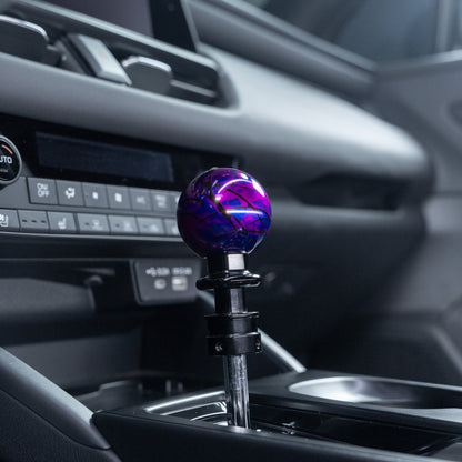 Billetworkz Automatic Shifter - Nebula w/ Black Splash - Fits Subaru CVT: WRX (2022+), Crosstrek (2024+), Forester (2025+), Impreza (2024+), Legacy/Outback (2015+)