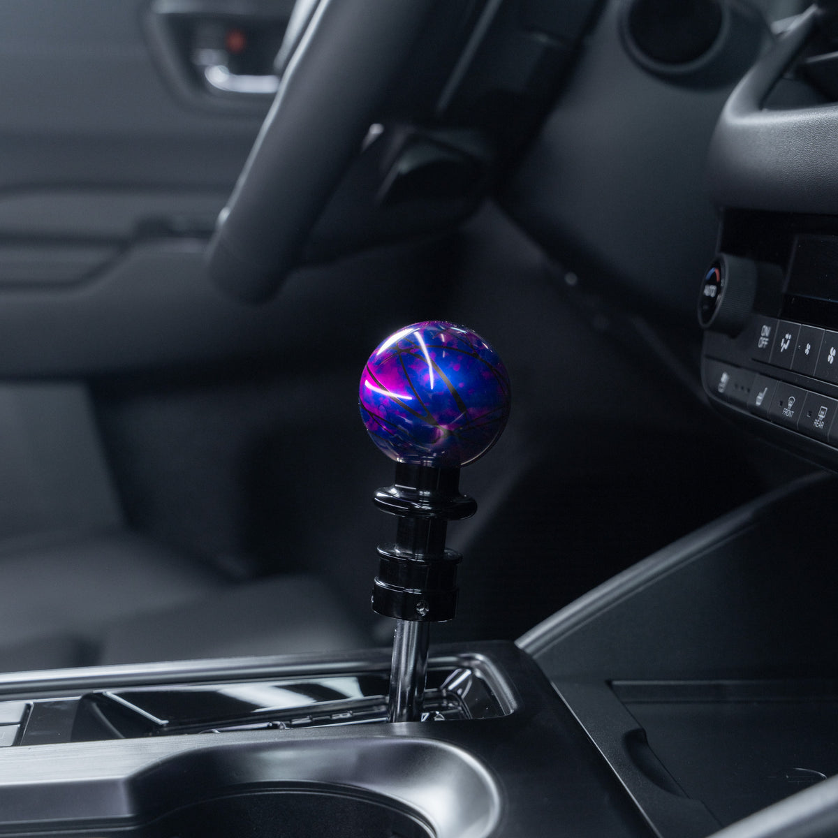 Billetworkz Automatic Shifter - Nebula w/ Black Splash - Fits Subaru CVT: WRX (2022+), Crosstrek (2024+), Forester (2025+), Impreza (2024+), Legacy/Outback (2015+)